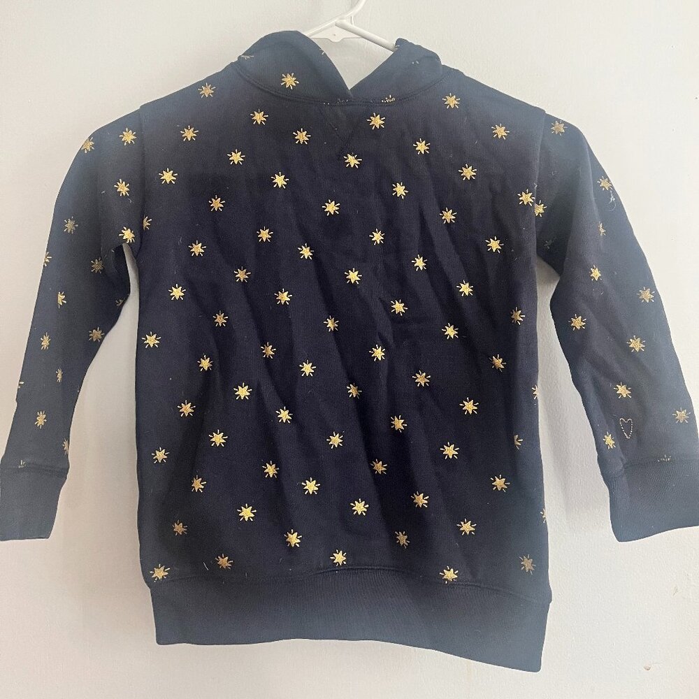 Crewcuts Navy Star Hoodie, Size XS (4/5)